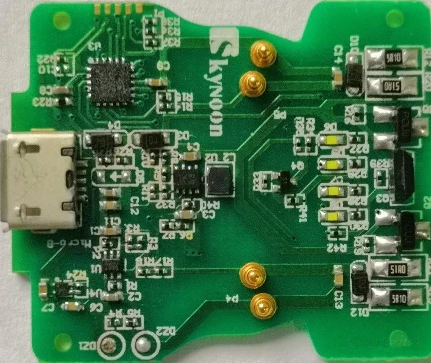 TWS耳機充電盒方案電路板圖